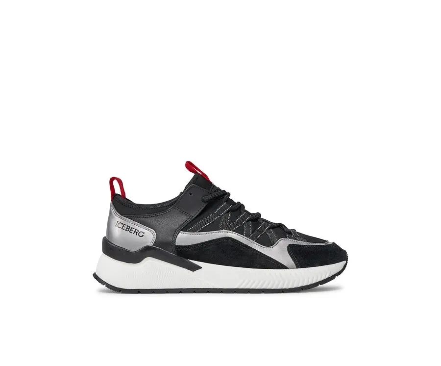 obrazek 1 Iceberg Sneakersy Gomera IU1638 Czarny