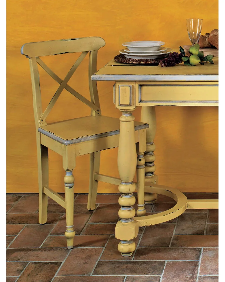 obrazek 1 Prowansalskie drewniane krzesło - Interiors Italia