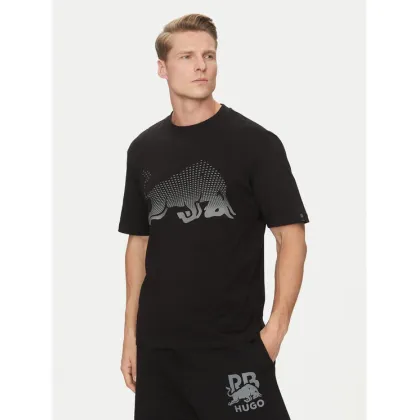 Zdjęcie HUGO T-Shirt Dricard_RB 50542775 Czarny Regular Fit