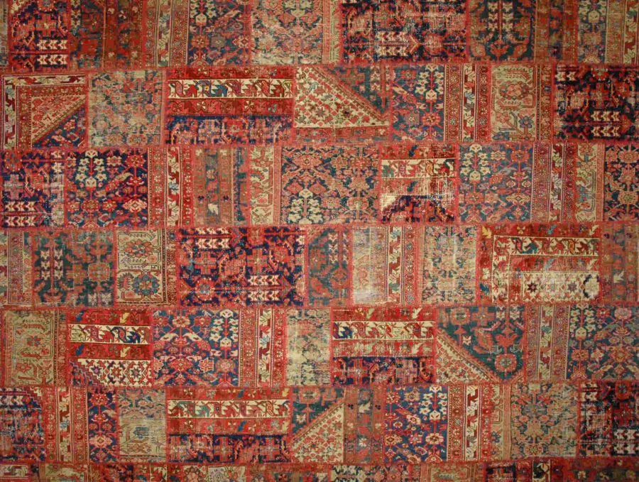 obrazek 1 Prostokątny włoski dywan vintage do salonu - Sartori Rugs