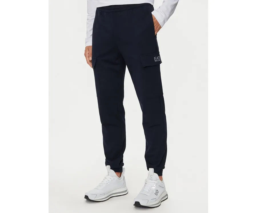 obrazek 1 EA7 Emporio Armani Spodnie dresowe 8NPP67 PJVRZ 0562 Granatowy Regular Fit