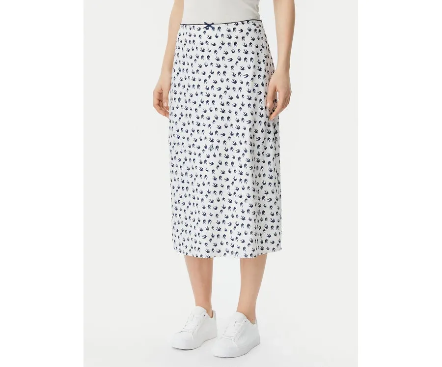 obrazek 1 Tommy Jeans Spódnica midi DW0DW20272 Écru Regular Fit