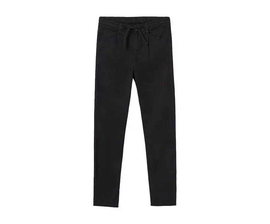 obrazek 1 Mayoral Spodnie materiałowe 6525 Czarny Relaxed Fit