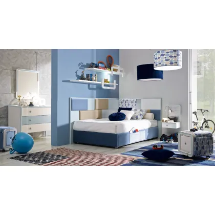 Zdjęcie Młodzieżowa sypialnia o ciekawym designie - Ferretti e Ferretti