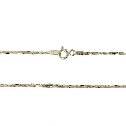Zdjęcie Włoski złoty naszyjnik 45 cm
