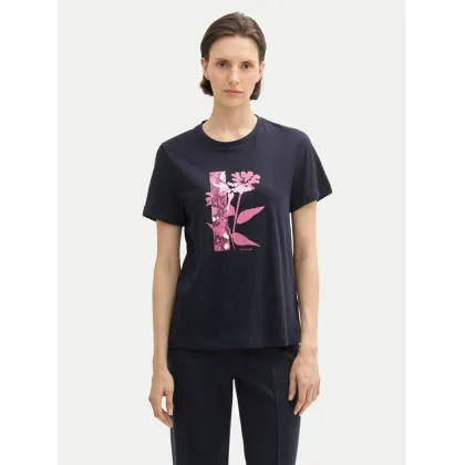 Zdjęcie Tom Tailor T-Shirt 1043104 Granatowy Regular Fit