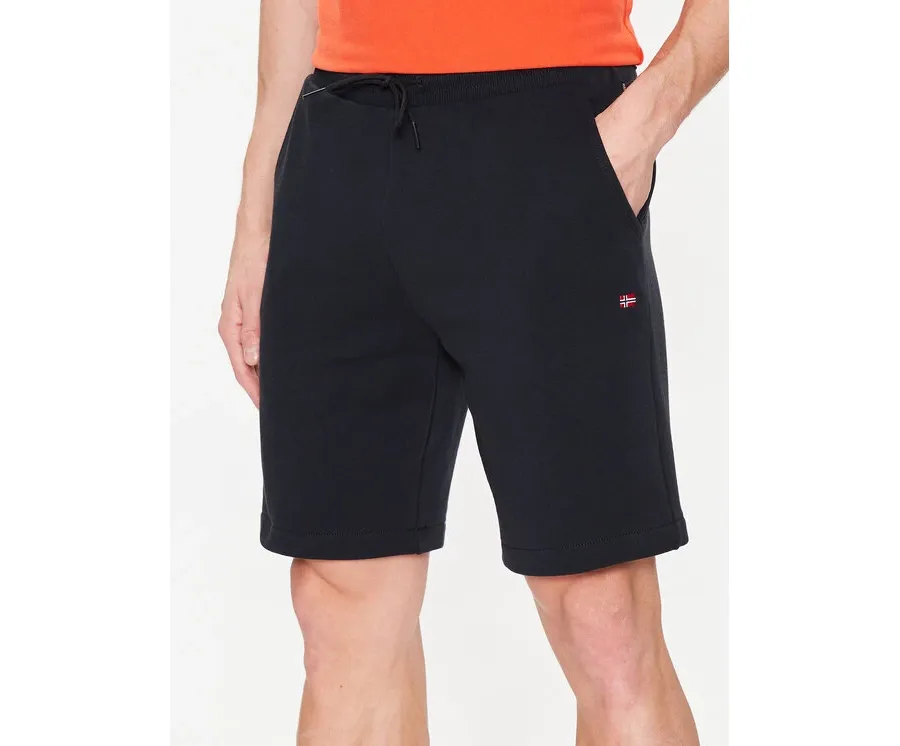 obrazek 1 Napapijri Szorty sportowe Nalis NP0A4H88 Czarny Regular Fit