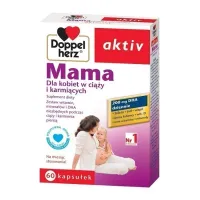 Zdjęcie Doppelherz Aktiv Mama, Suplement diety dla kobiet w ciąży i karmiących piersią, Kapsułki DOPPELHERZ