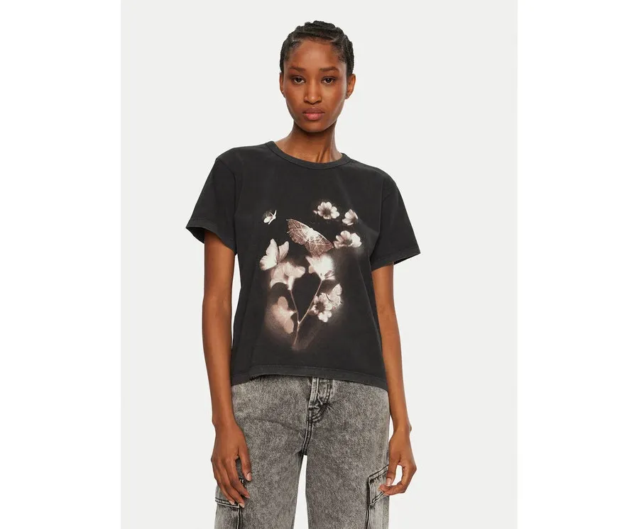 obrazek 1 HUGO T-Shirt Destrel 50534246 Czarny Regular Fit