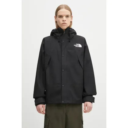 Zdjęcie The North Face kurtka Dryvent Mono Mountain kolor czarny przejściowa oversize NF0A88XFJK31