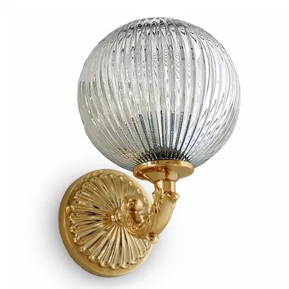 Picture A beautiful crystal wall lamp for a unique bathroom – 3SC