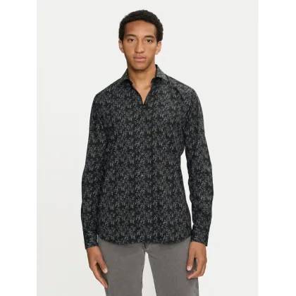Zdjęcie KARL LAGERFELD Koszula 605000 544653 Czarny Modern Fit