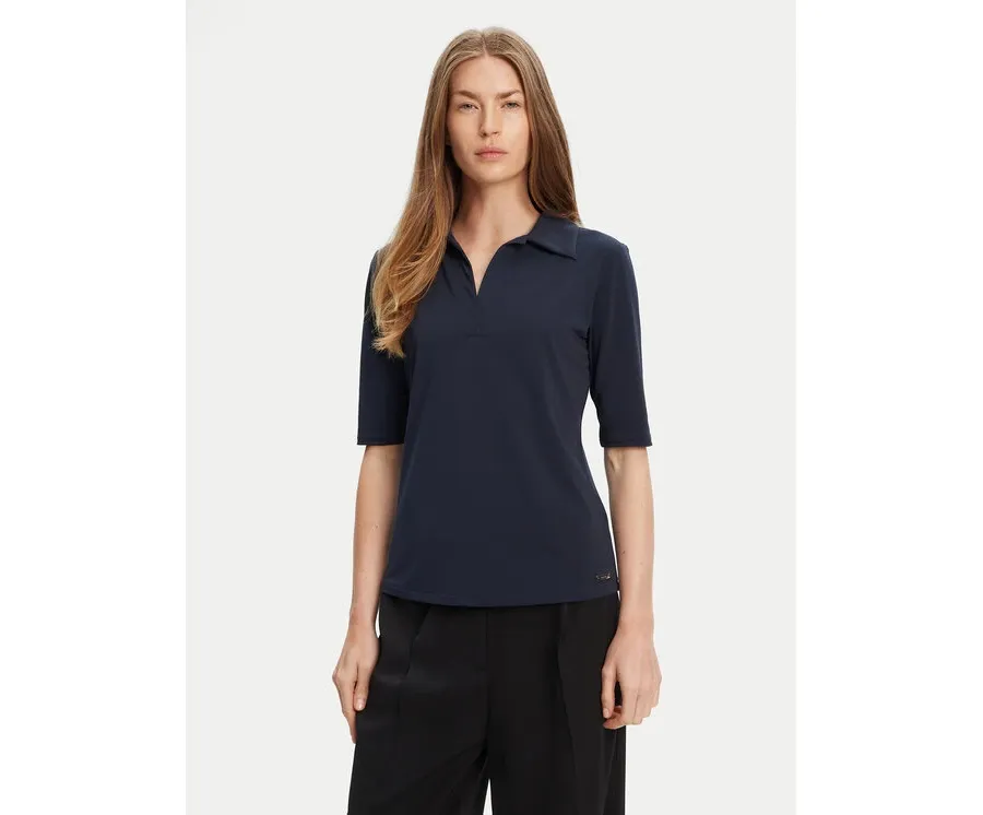 obrazek 1 Calvin Klein Polo LV044C221G Granatowy Slim Fit