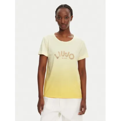 Zdjęcie Liu Jo T-Shirt TA5267 JS923 M9114 Żółty Regular Fit