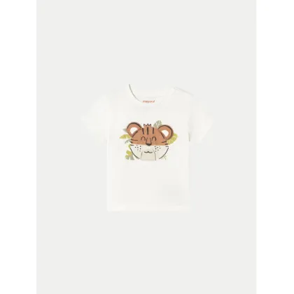Zdjęcie Mayoral T-Shirt 1055 Biały Regular Fit
