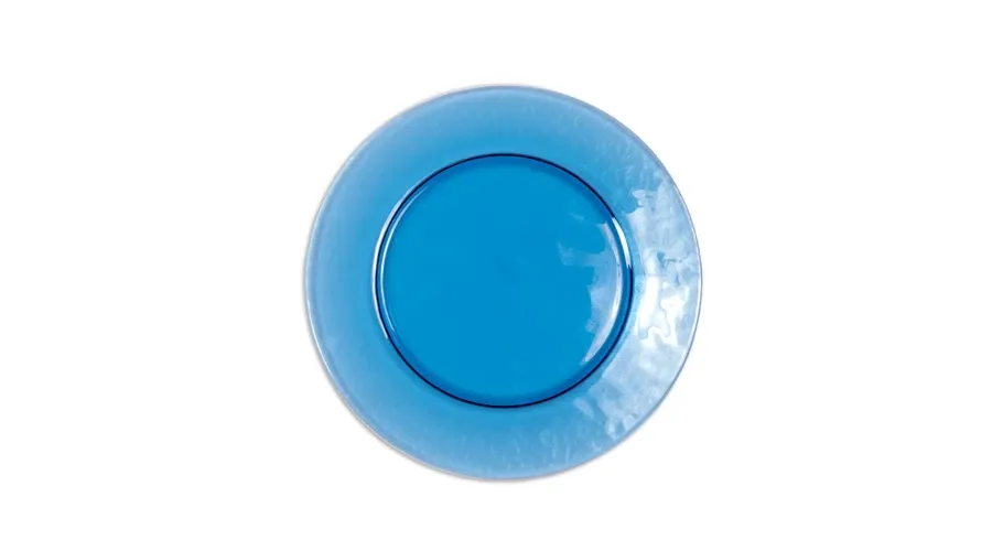 obrazek 1 Kolorowy zestaw 6 talerzy ze szkła murano