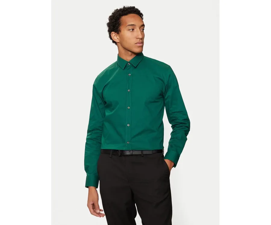 obrazek 1 Hugo Koszula Elisha02 50479396 Zielony Extra Slim Fit HUGO