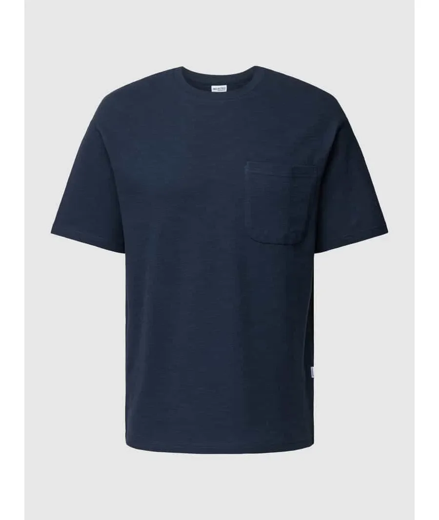 obrazek 1 T-shirt z nakładaną kieszenią na piersi model ‘LOOSESAUL’