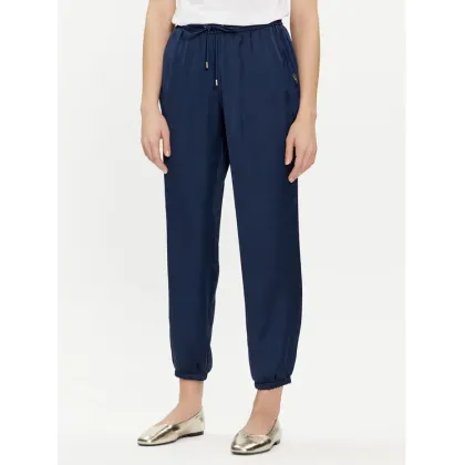 Zdjęcie Liu Jo Spodnie materiałowe TA4253 T3810 Granatowy Relaxed Fit