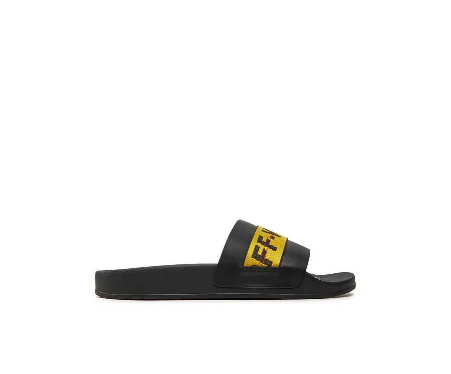 obrazek 1 Off-White Klapki OMIC001S21MAT0031018 Czarny