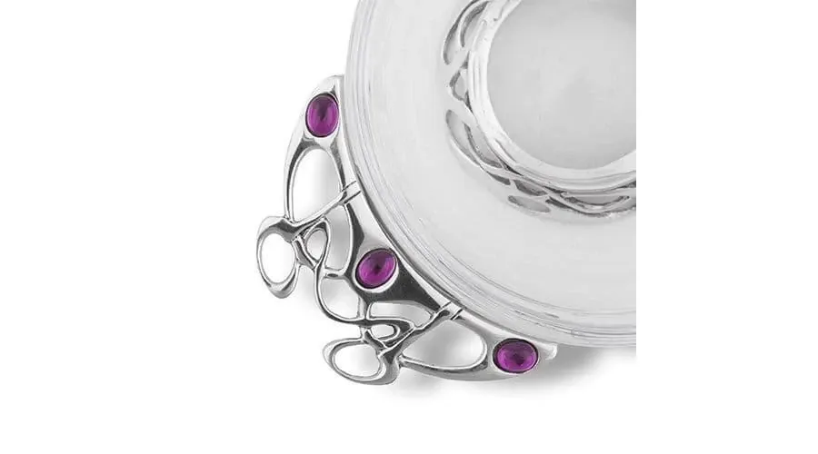 obrazek 3 Szklana czarka Quaich – wyjątkowy prezent w szkockim stylu