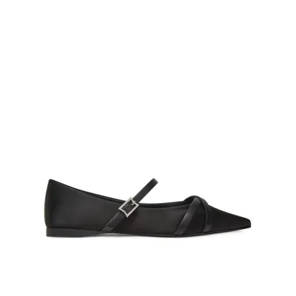 Zdjęcie Max Mara Półbuty Satinflat 2514521272600 Czarny