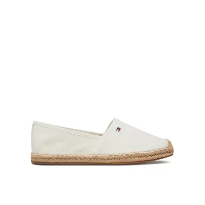Zdjęcie Tommy Hilfiger Espadryle Flag Canvas Espadrille FW0FW08541 Écru