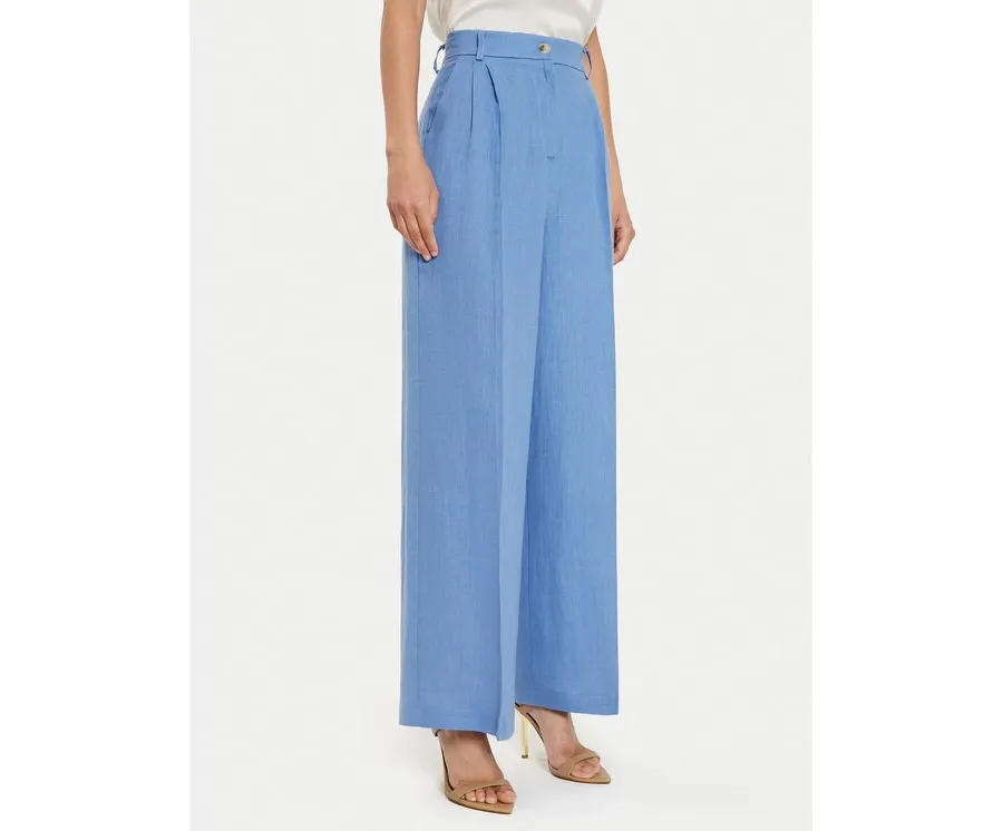 obrazek 1 ViCOLO Spodnie materiałowe TB0793 Niebieski Regular Fit