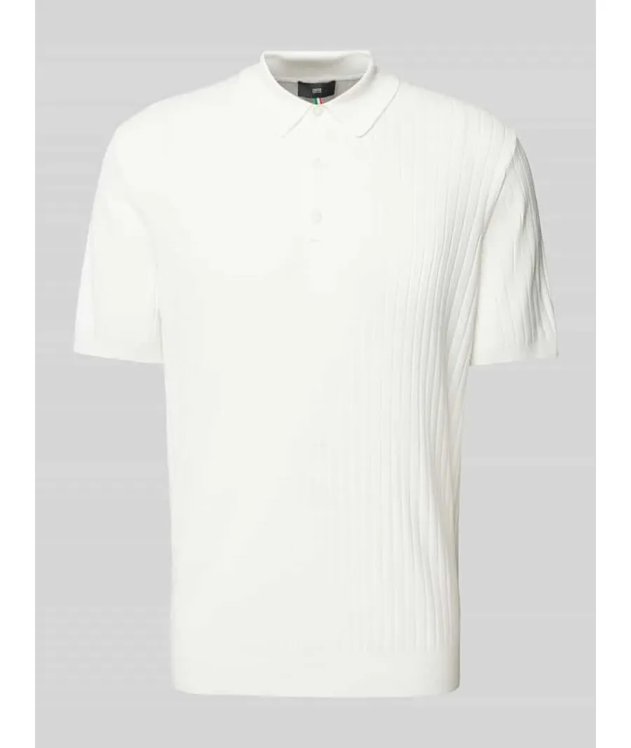 obrazek 1 Koszulka polo o kroju slim fit z listwą guzikową model ‘NUPE’