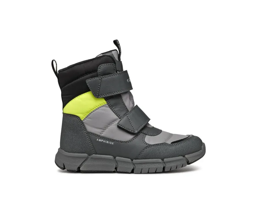 obrazek 1 Geox Śniegowce J Flexyper Boy B Abx J169XC 0FU50 C9191 M Szary