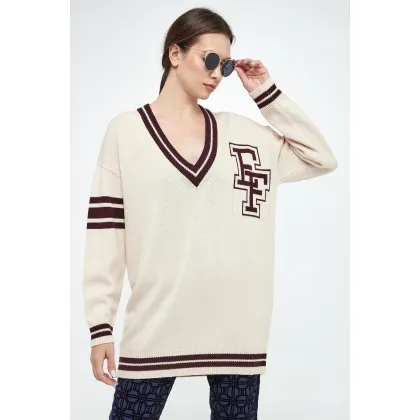 Zdjęcie Sukienka wełniana ELISABETTA FRANCHI Elisabetta Franchi