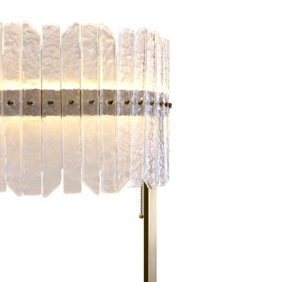 obrazek 3 Mosiężna lampa podłogowa H.169xDia.49 cm