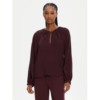 Zdjęcie STAUD Bluzka Fabian R24F1106SG Bordowy Regular Fit