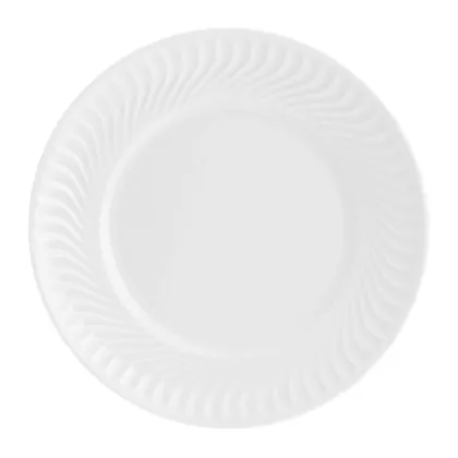 Zdjęcie Klasyczny porcelanowy talerz na chleb i masło Sagres z wyjątkowym zdobieniem - Vista Alegre