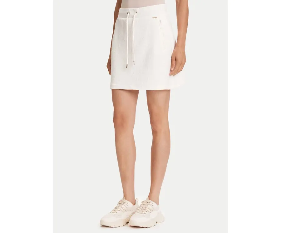 obrazek 1 Guess Spódnica mini V5YD03 KBSL2 Écru Regular Fit