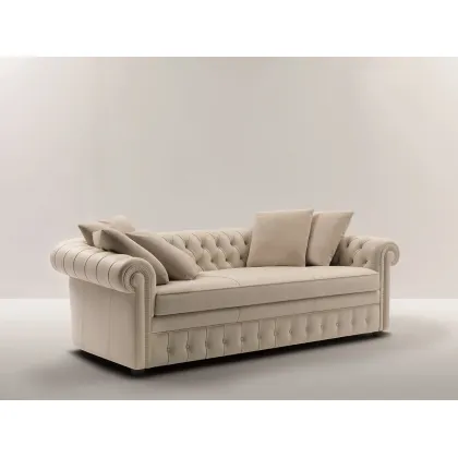 Zdjęcie Ekskluzywna skórzana sofa do wyjątkowego wnętrza – Mascheroni