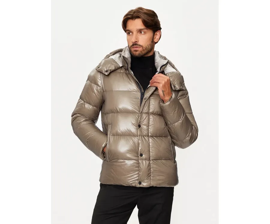 obrazek 1 Hetregó Kurtka puchowa Felix 8N563 Beżowy Regular Fit