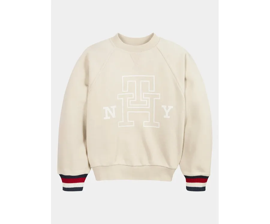 obrazek 1 Tommy Hilfiger Bluza Revesible KS0KS00496 D Beżowy Regular Fit