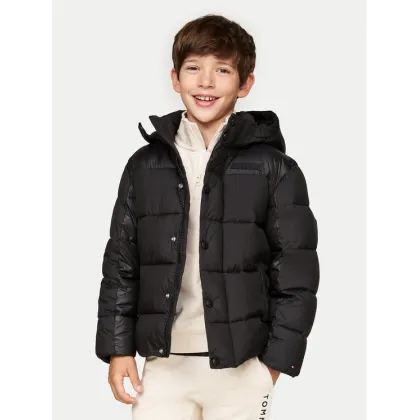 Zdjęcie Tommy Hilfiger Kurtka puchowa KB0KB09207 Czarny Regular Fit