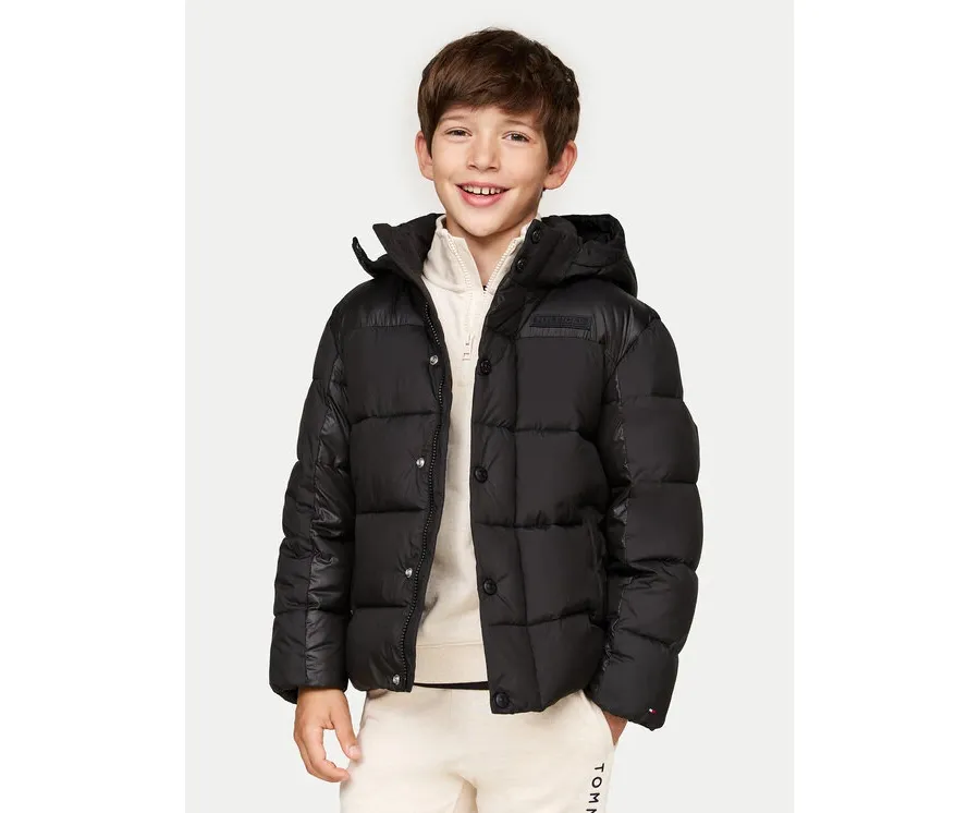 obrazek 1 Tommy Hilfiger Kurtka puchowa KB0KB09207 Czarny Regular Fit