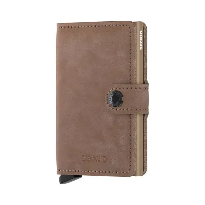Zdjęcie Secrid portfel skórzany kolor beżowy