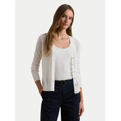 Zdjęcie LAUREN RALPH LAUREN Kardigan 200831710002 Biały Slim Fit