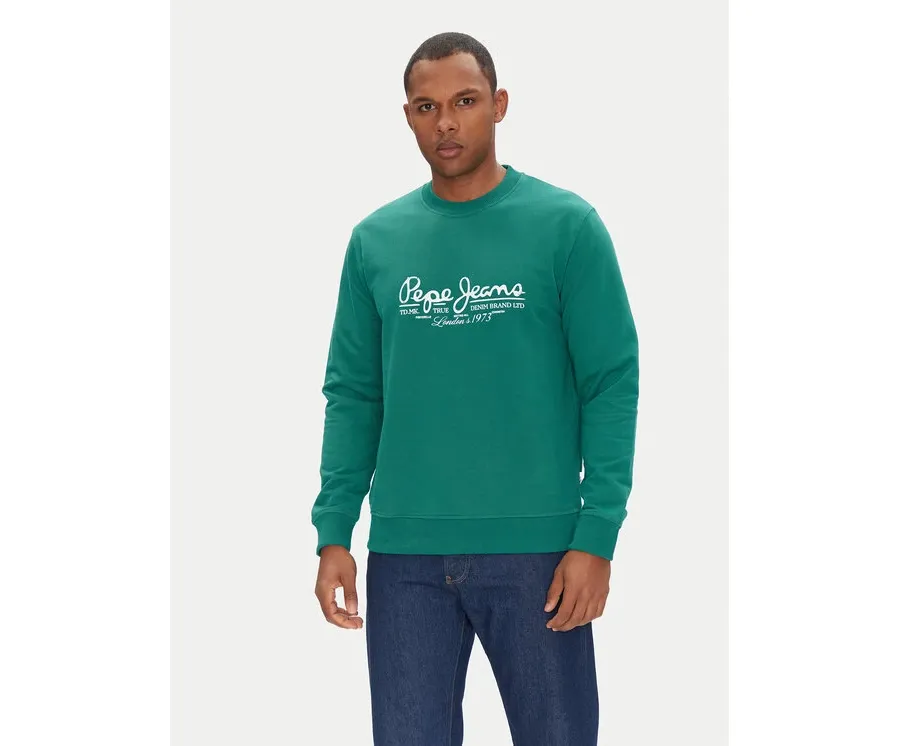 obrazek 1 Pepe Jeans Bluza Dumas PM582832 Zielony Regular Fit