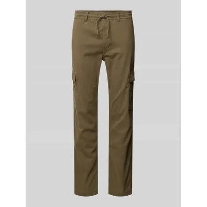 Zdjęcie Spodnie cargo o kroju slim fit ze sznurkiem model ‘Gymdigo’