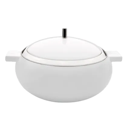 Zdjęcie Porcelanowa waza Domo Platinium z platynowym wykończeniem - Vista Alegre