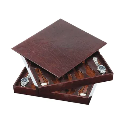 Zdjęcie Niespotykany schowek na 24 zegarki - układany warstwowo