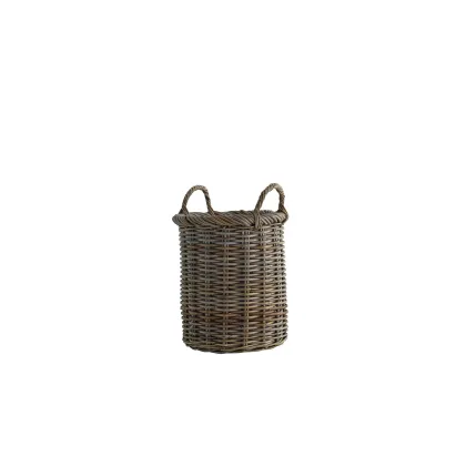 Picture Original medium rattan basket for the garden and terrace