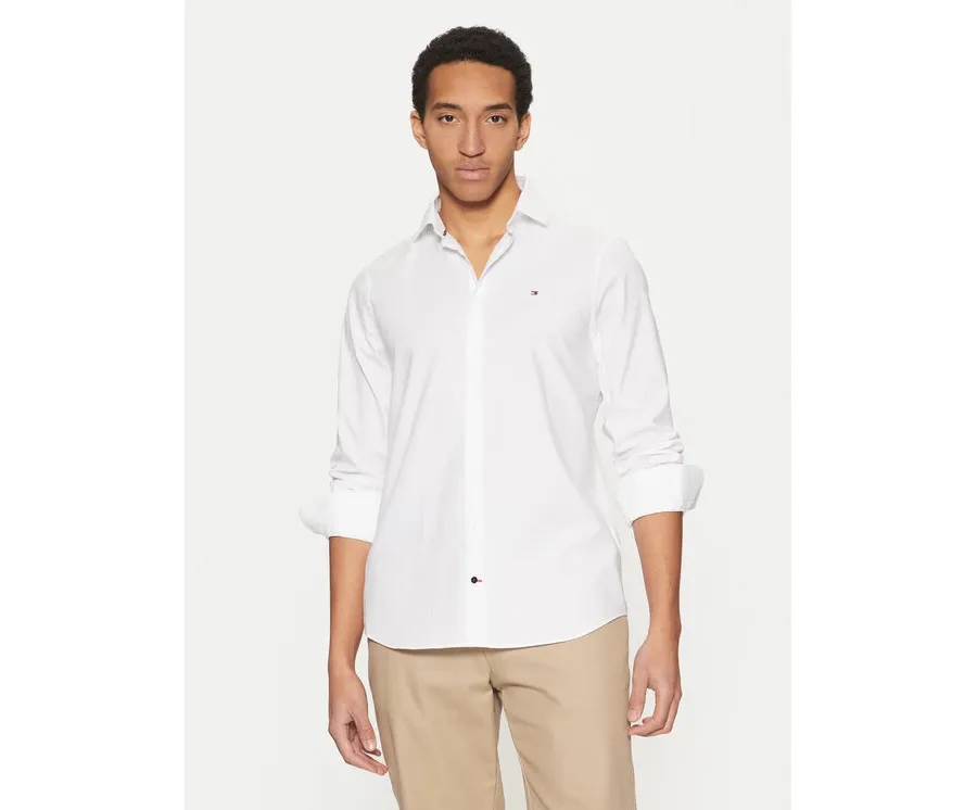 obrazek 1 Tommy Hilfiger Koszula MW0MW37597 Biały Slim Fit