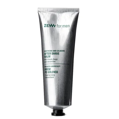 Zdjęcie ZEW For Men z Czarną Hubą i Ceramidami - Kojąco-łagodzący Krem po goleniu 80 ml 80 ml