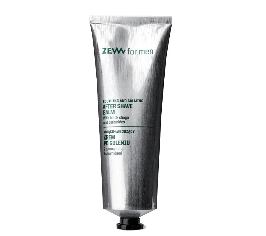 obrazek 1 ZEW For Men z Czarną Hubą i Ceramidami - Kojąco-łagodzący Krem po goleniu 80 ml 80 ml
